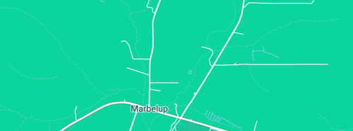 Map showing the location of Country Cabinets in Marbelup, WA 6330
