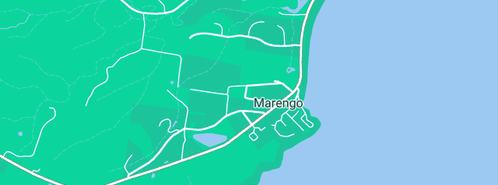 Map showing the location of Innobiz International in Marengo, VIC 3233