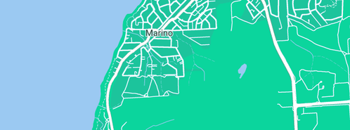 Map showing the location of Add Air Lawn Care in Marino, SA 5049