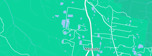 Map showing the location of Sandstone Quarry in Maroota, NSW 2756