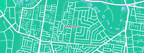 Map showing the location of Marsden Tennis Centre in Marsden, QLD 4132