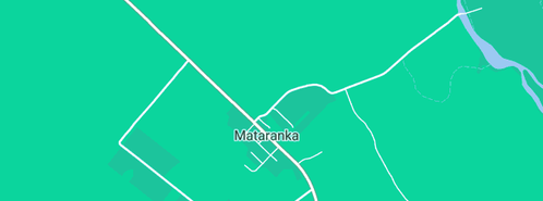 Map showing the location of Service Station Toilet Mataranka in Mataranka, NT 852