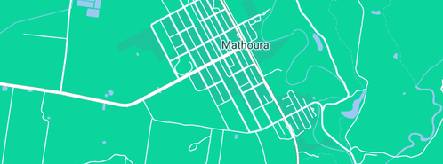 Map showing the location of Mathoura Bulk Grains in Mathoura, NSW 2710