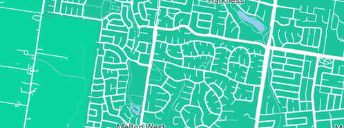 Map showing the location of 360 Screens in Melton West, VIC 3337