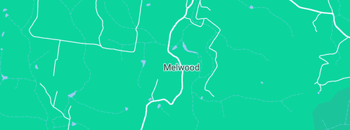 Map showing the location of Baylis A R & L B in Melwood, VIC 3875