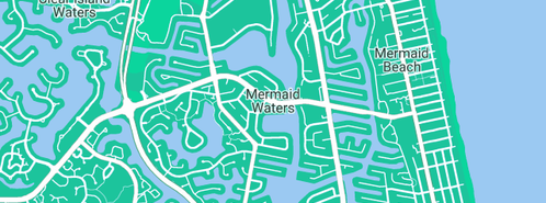 Map showing the location of Shades Sail Repair Mermaid Waters in Mermaid Waters, QLD 4218