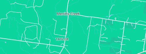 Map showing the location of Creative Paddock in Merritts Creek, QLD 4352