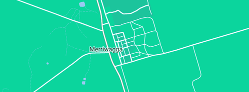 Map showing the location of Merriwagga Public School in Merriwagga, NSW 2652