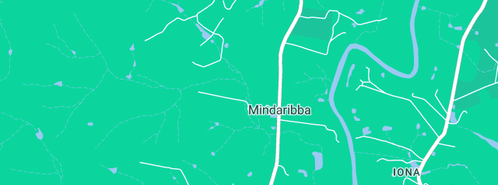 Map showing the location of Organic Harmony in Mindaribba, NSW 2320