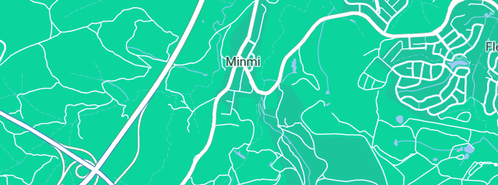 Map showing the location of Kwik Kerb Minmi in Minmi, NSW 2287