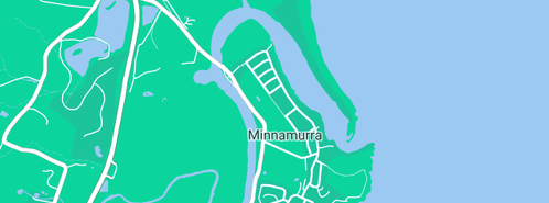 Map showing the location of Leisure Coast Loans in Minnamurra, NSW 2533