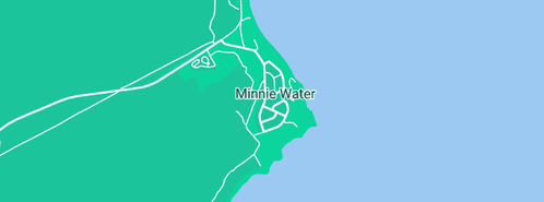 Map showing the location of Minnie Water General Store and Cellars in Minnie Water, NSW 2462
