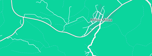 Map showing the location of Millaa Millaa Newsagency in Millaa Millaa, QLD 4886