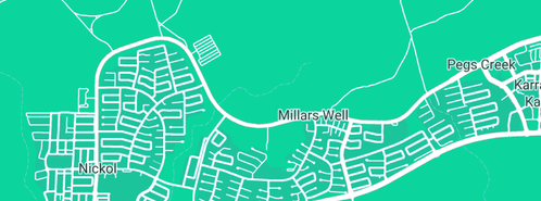 Map showing the location of Beautylicious by Chelsea in Millars Well, WA 6714