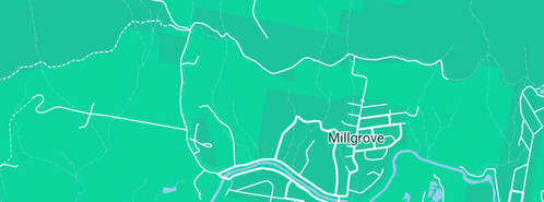 Map showing the location of Rural Timber Melbourne in Millgrove, VIC 3799