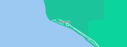 Map showing the location of Thrifty Car Rental in Miranda, SA 5700