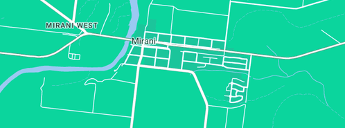 Map showing the location of Bryan Industries. in Mirani, QLD 4754