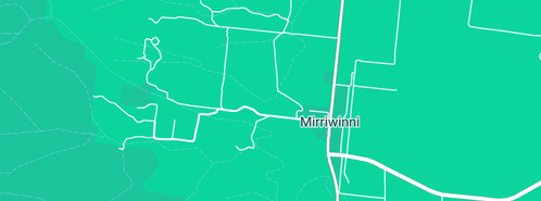 Map showing the location of Miriwinni Lime Pty. Ltd. in Mirriwinni, QLD 4871