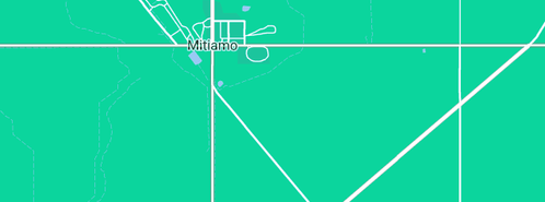 Map showing the location of Mitiamo Police Station in Mitiamo, VIC 3573