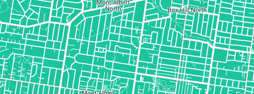 Map showing the location of Pond Cleaning Toorak in Mont Albert North, VIC 3129