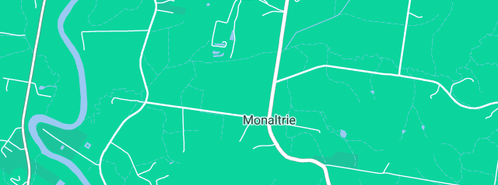 Map showing the location of AF Construction Services in Monaltrie, NSW 2480