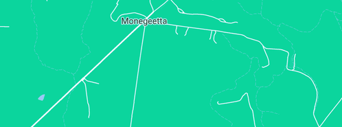 Map showing the location of Romsey Redgum Supplies in Monegeetta, VIC 3433