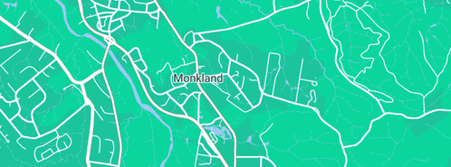 Map showing the location of Monkland Preschool in Monkland, QLD 4570