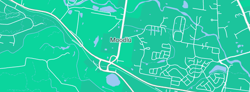 Map showing the location of Mowbray Media in Moodlu, QLD 4510