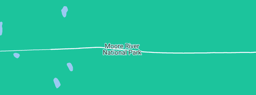 Map showing the location of Hiltech Shipwrights in Moore River National Park, WA 6503