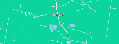 Map showing the location of Villarett Gardens in Moltema, TAS 7304