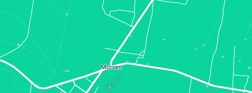 Map showing the location of L C Suitewart in Morven, NSW 2660