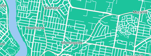 Map showing the location of Quality Builders Morningside in Morningside, QLD 4170