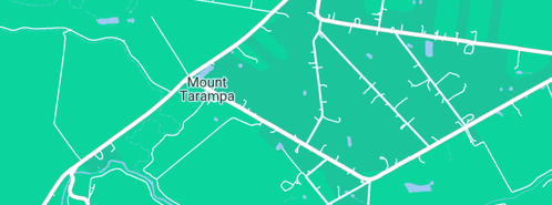 Map showing the location of Hanson Kennels in Mount Tarampa, QLD 4311