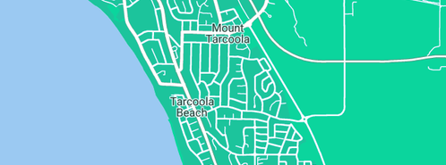 Map showing the location of Tricky Treez in Mount Tarcoola, WA 6530