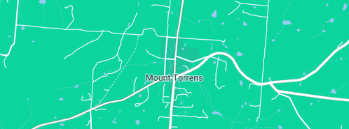 Map showing the location of Young Lindsay in Mount Torrens, SA 5244