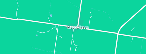 Map showing the location of Mt Tyson Primary in Mount Tyson, QLD 4356