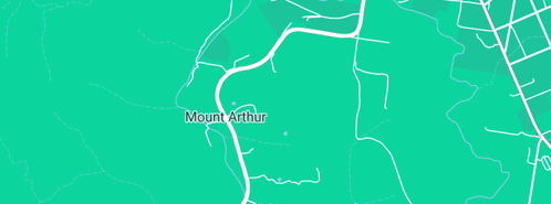 Map showing the location of Wellington Valley Caravan Park in Mount Arthur, NSW 2820
