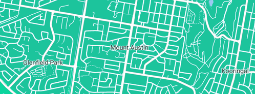 Map showing the location of Riverina Strata Management in Mount Austin, NSW 2650
