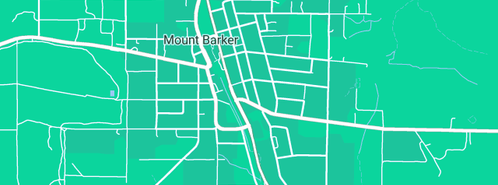 Map showing the location of Mount Barker Engineering in Mount Barker, WA 6324