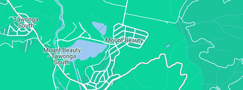 Map showing the location of Commonwealth Bank in Mount Beauty, VIC 3699