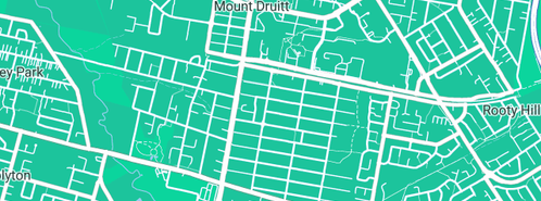 Map showing the location of On Guard Security Services Pty Ltd in Mount Druitt Village, NSW 2770