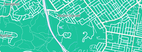 Map showing the location of Benji Grenier Web Design and Internet Marketing in Mount Gravatt, QLD 4122