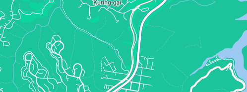 Map showing the location of Autism Association Of NSW in Mount Kuring-Gai, NSW 2080