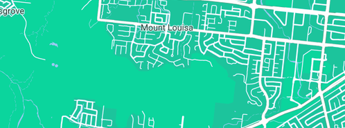 Map showing the location of Children's Oasis in Mount Louisa, QLD 4814
