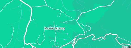 Map showing the location of Mount Murray Farm in Mount Murray, NSW 2577