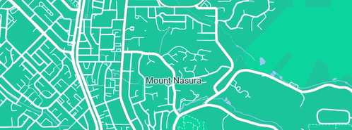 Map showing the location of Goodstart Early Learning Mount Nasura in Mount Nasura, WA 6112