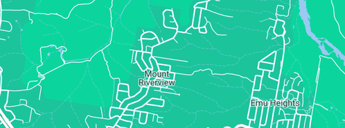Map showing the location of Antenna Power in Mount Riverview, NSW 2774