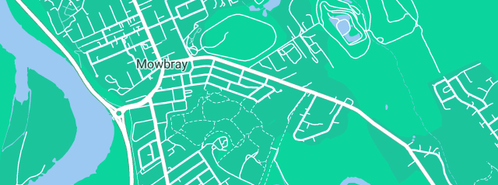 Map showing the location of Enviro Waste Logistics in Mowbray, TAS 7248