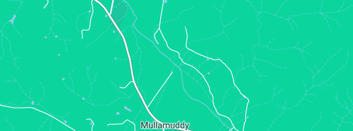 Map showing the location of John Robbins Fencing in Mullamuddy, NSW 2850