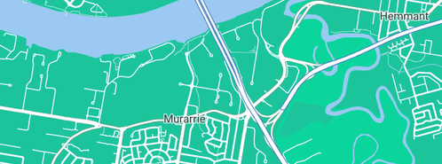 Map showing the location of Planetwrap in Murarrie, QLD 4172